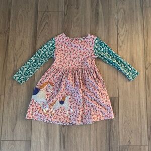 Mini Boden dress 5-6y
